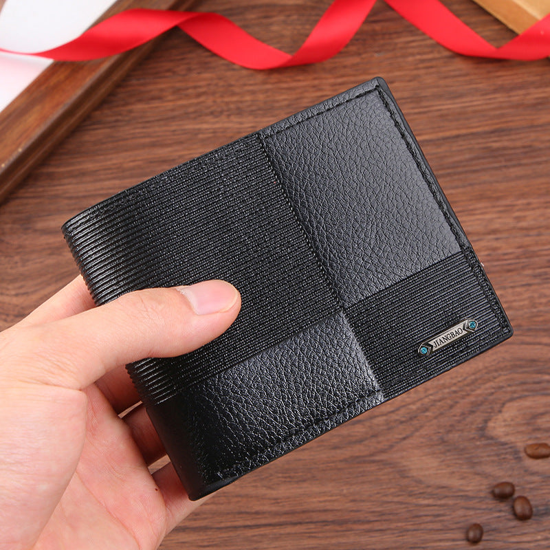 Men's Document Fashion Short Business Multi Slots Men's Wallets