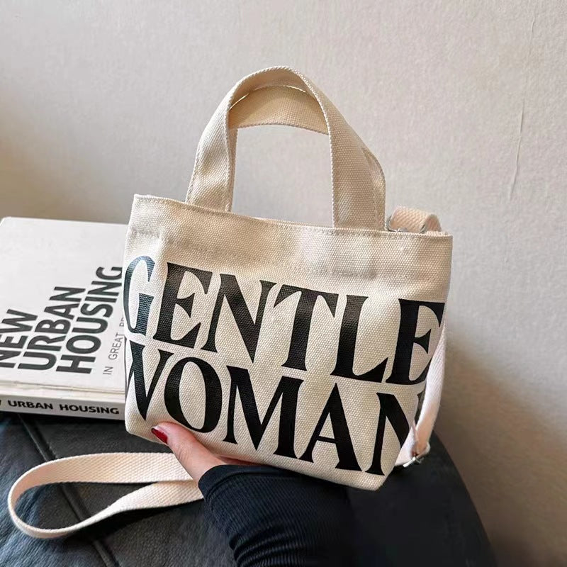 Classy Women's Canvas Mini Versatile Mobile Handbags