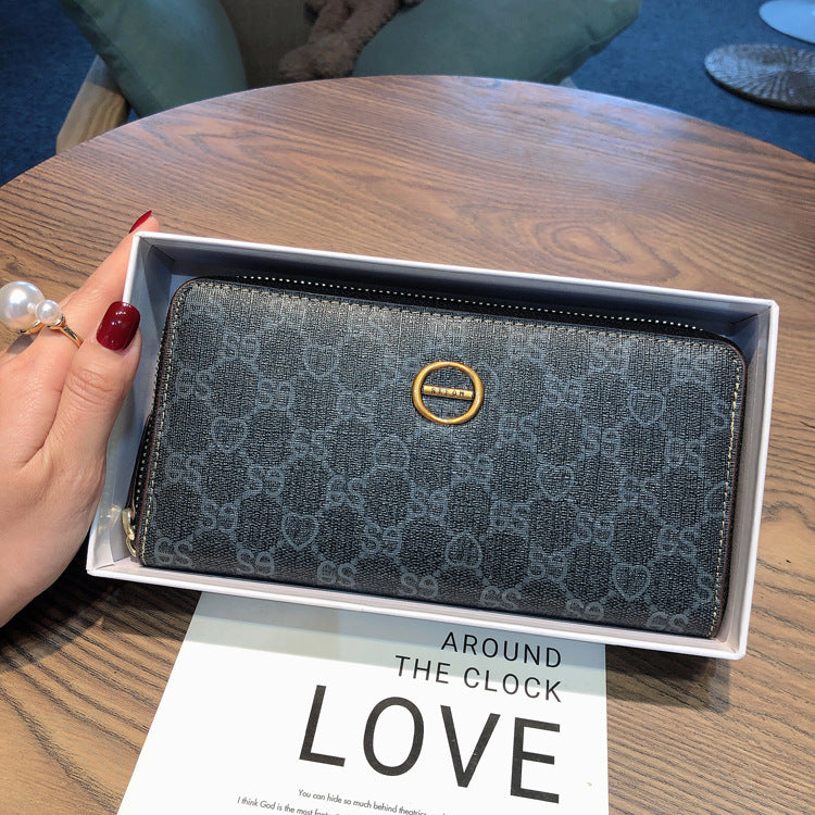 Women's Fashion Long Large Capacity Clutch Ladies Wallet
