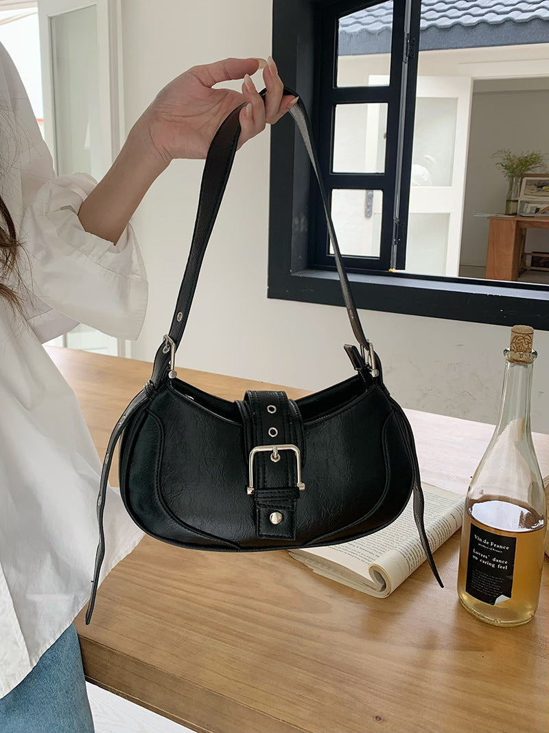 Women's Summer Retro Spicy Underarm Minority Textured Shoulder Bags