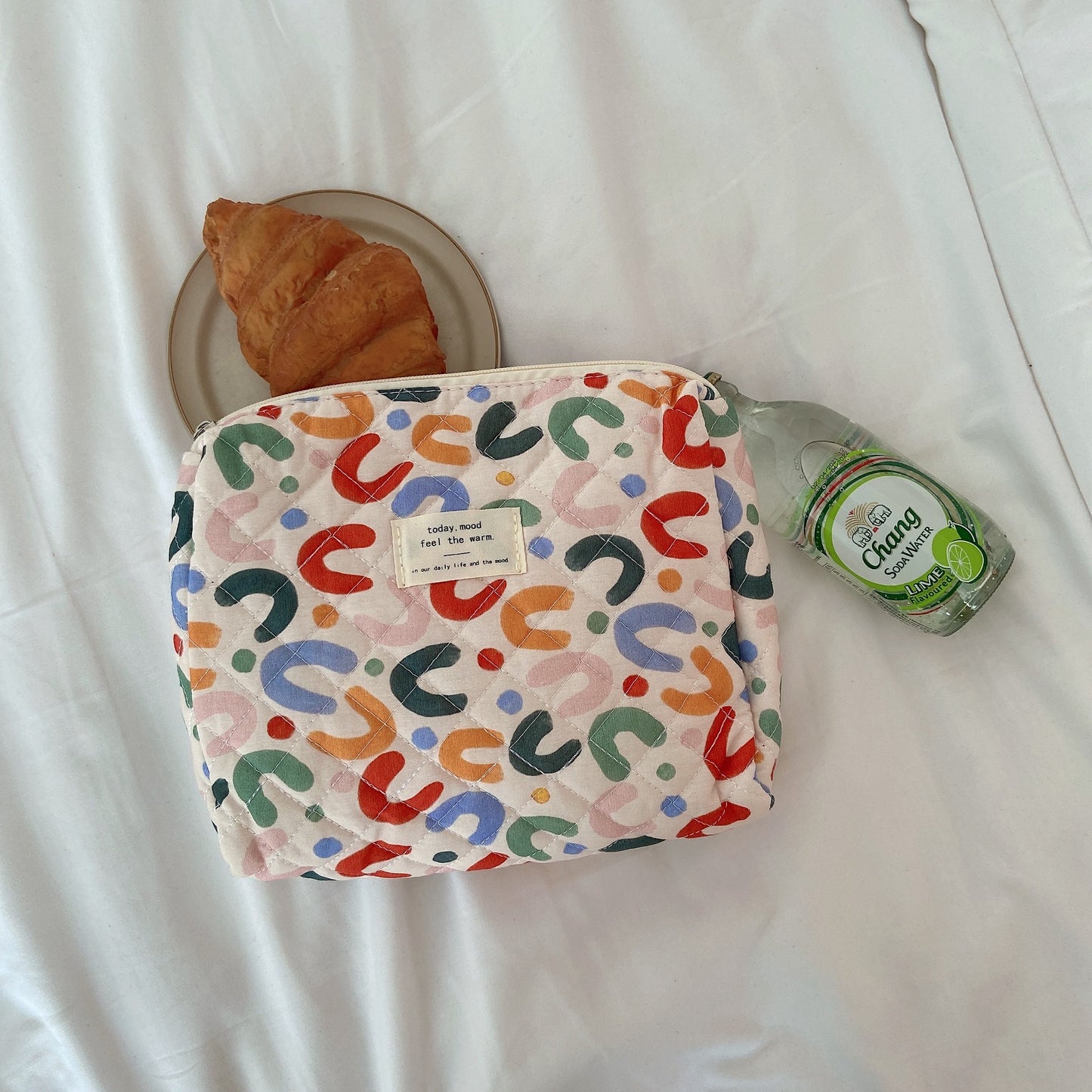 Fresh Floral Makeup Female Multifunction Storage Cosmetic Bags