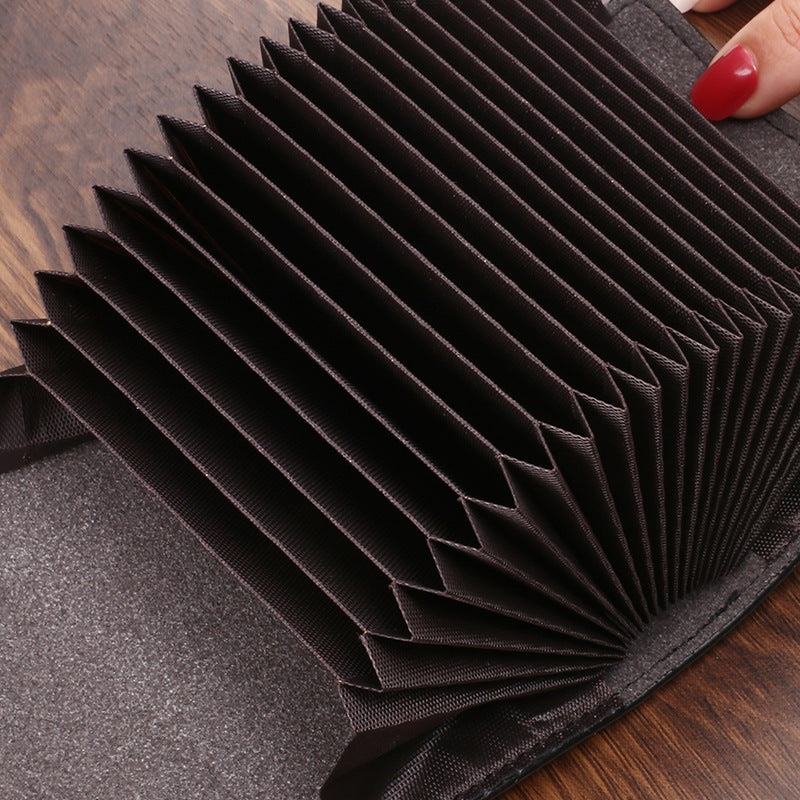 Women's Exquisite Multiple Slots Light Luxury Minority Card Holder