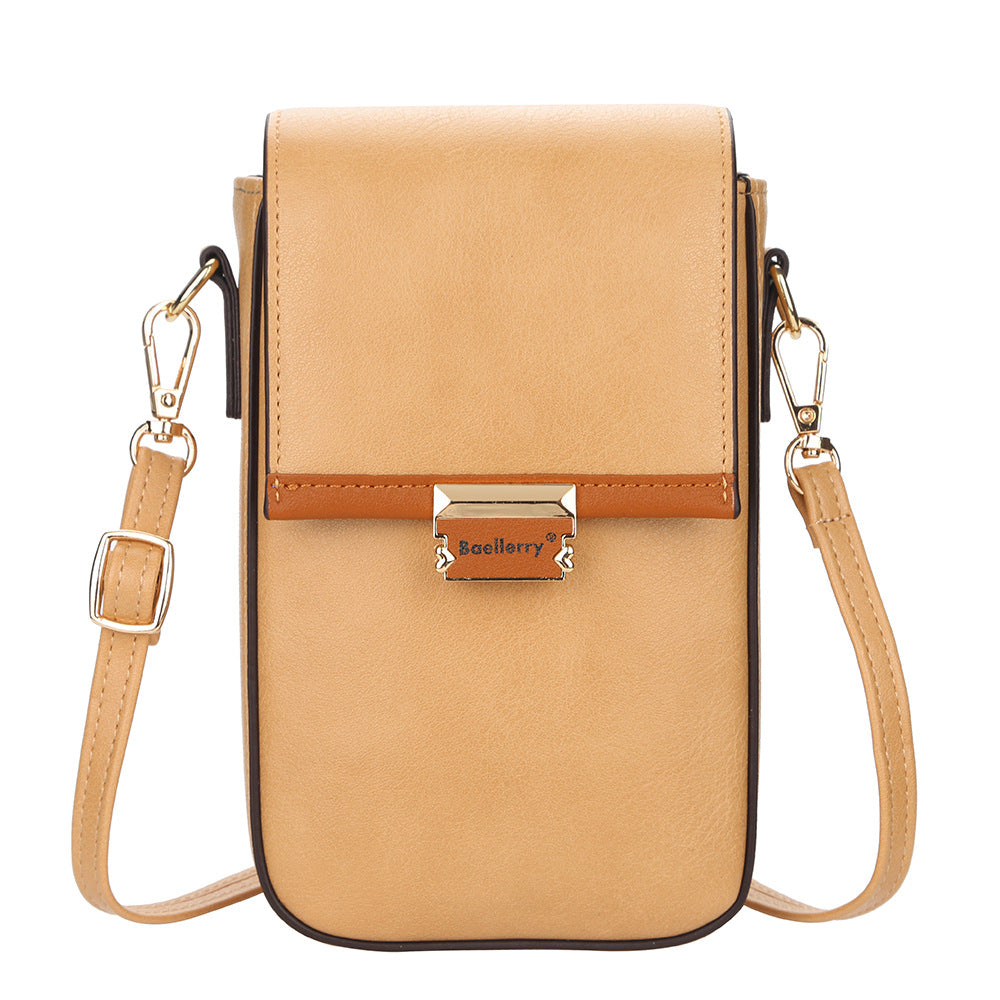 Women's Multiple Slots Large Capacity Mobile Women's Messenger Bag
