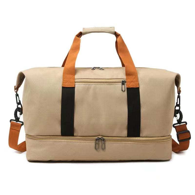 Women's & Men's Wet Separation With Shoe Compartments Portable Gym Bags