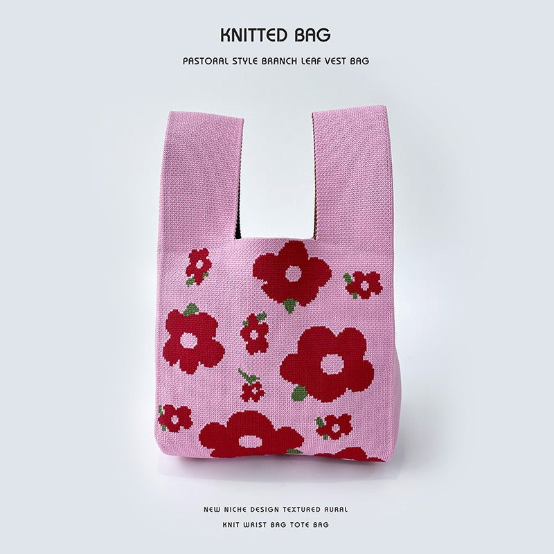 Series Knitted Versatile Large Capacity Commuter Holiday Bags
