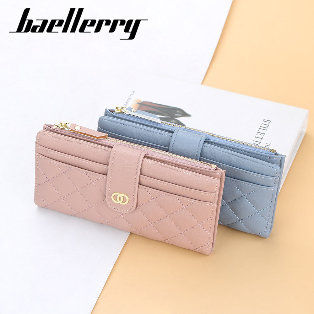 Women's Korean Style Embroidered Zipper Hasp Clutch Bags