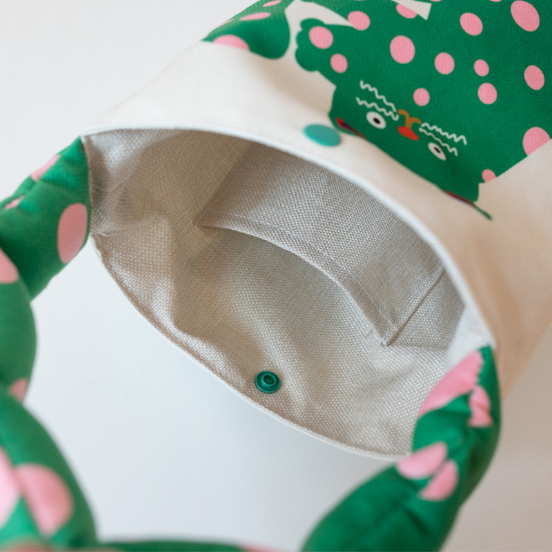 Spring Portable Underarm Female Versatile Lunch Bags