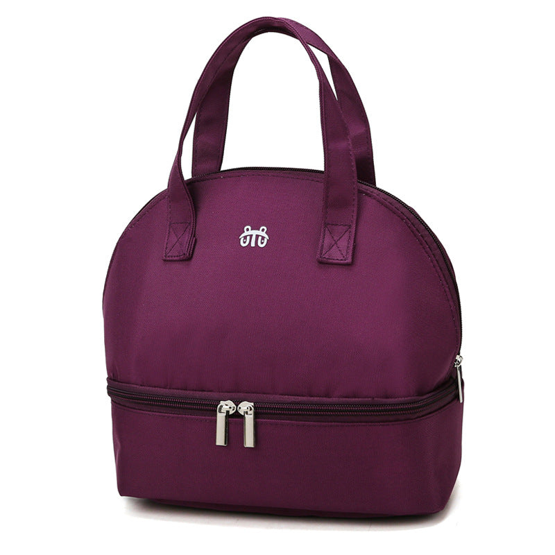 Split Portable Large Capacity Thermal Insulation Cosmetic Bags