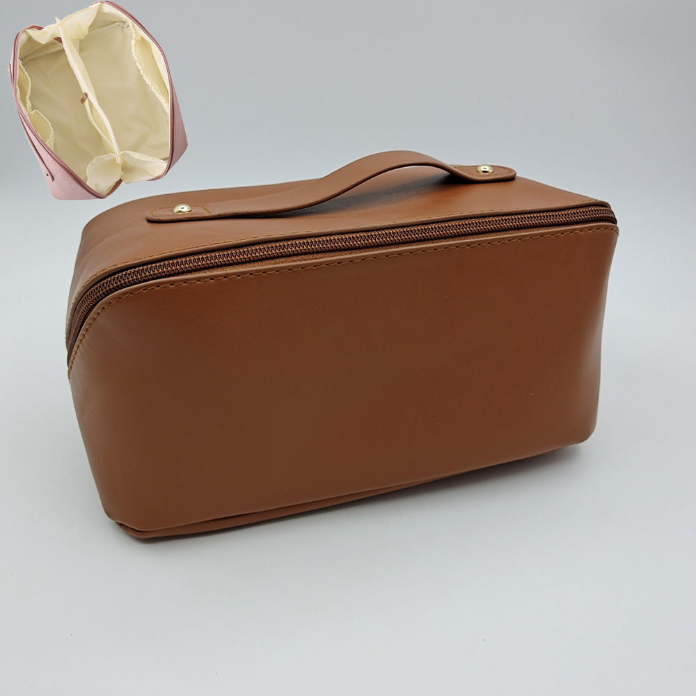 Women's Portable Large Capacity High Sense Wash Cosmetic Bags