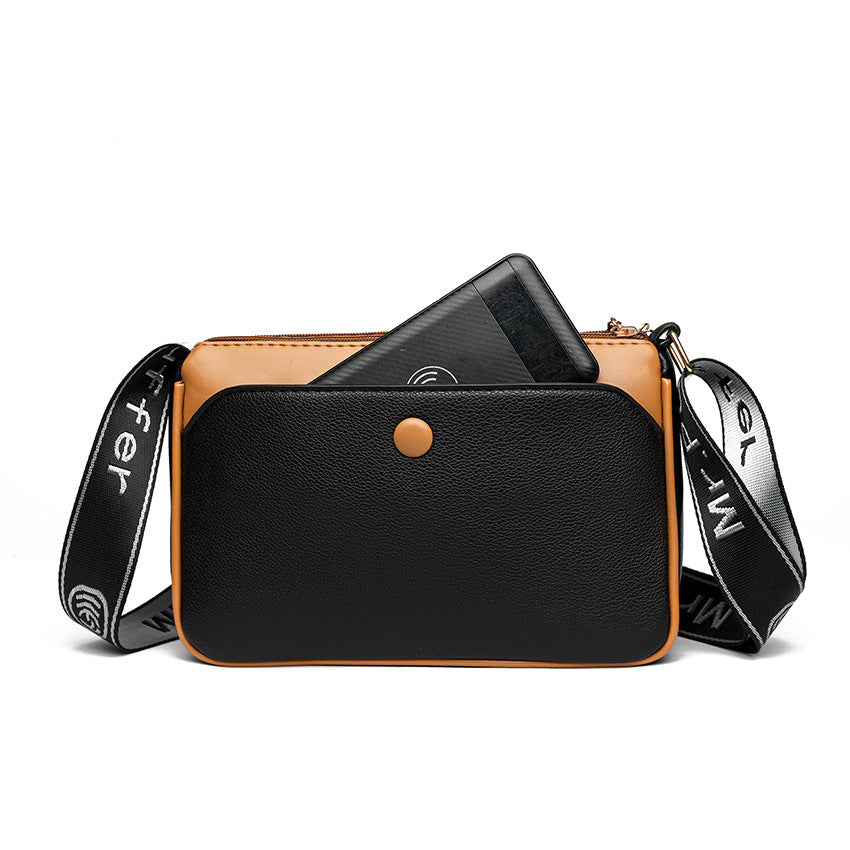Women's Autumn Mother Large Capacity Solid Color Shoulder Bags