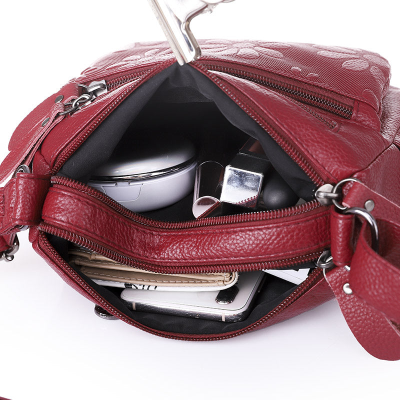 Women's Mother Large Capacity Soft Leather Fashion Bags