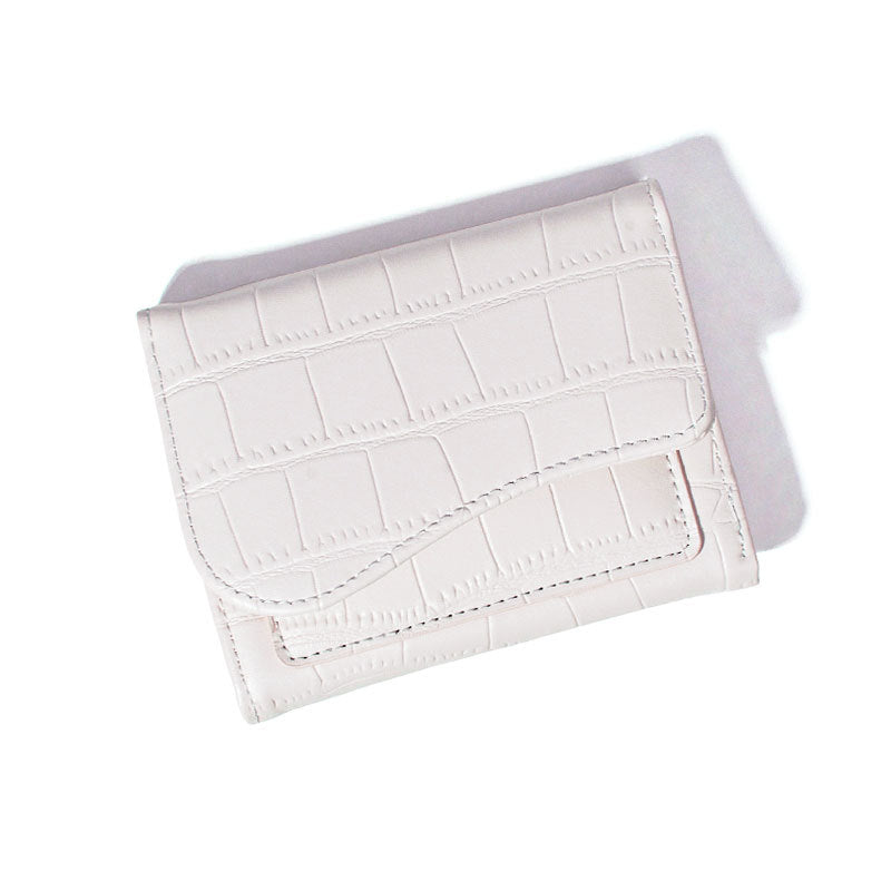 Women's Beautiful Korean Short Chic Zipper Ladies Wallets