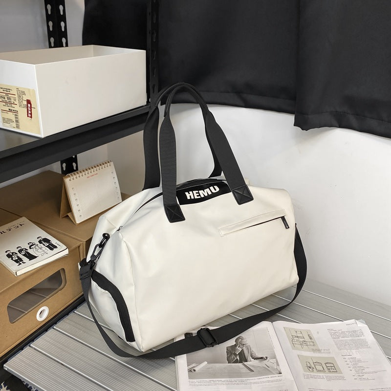 Women's & Men's & Fashion Short Street Large Capacity Travel Bags