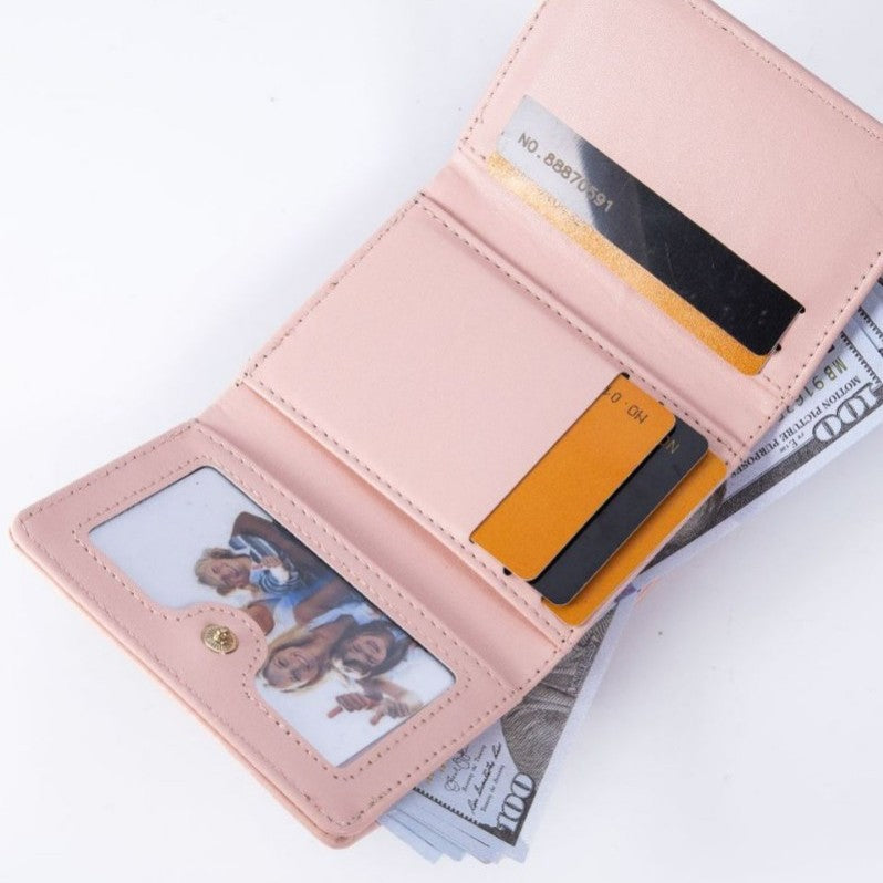 Women's Large Capacity Short Pocket Gifts Ladies Wallet
