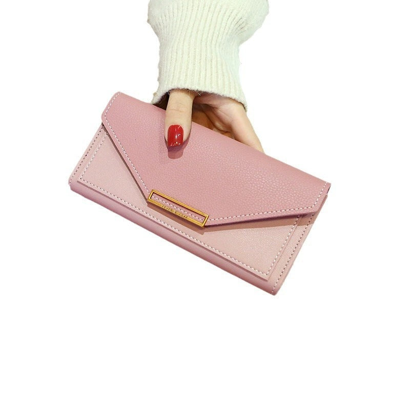 Women's Korean Fashionable Personalized Long Fresh Multifunctional Ladies Wallet