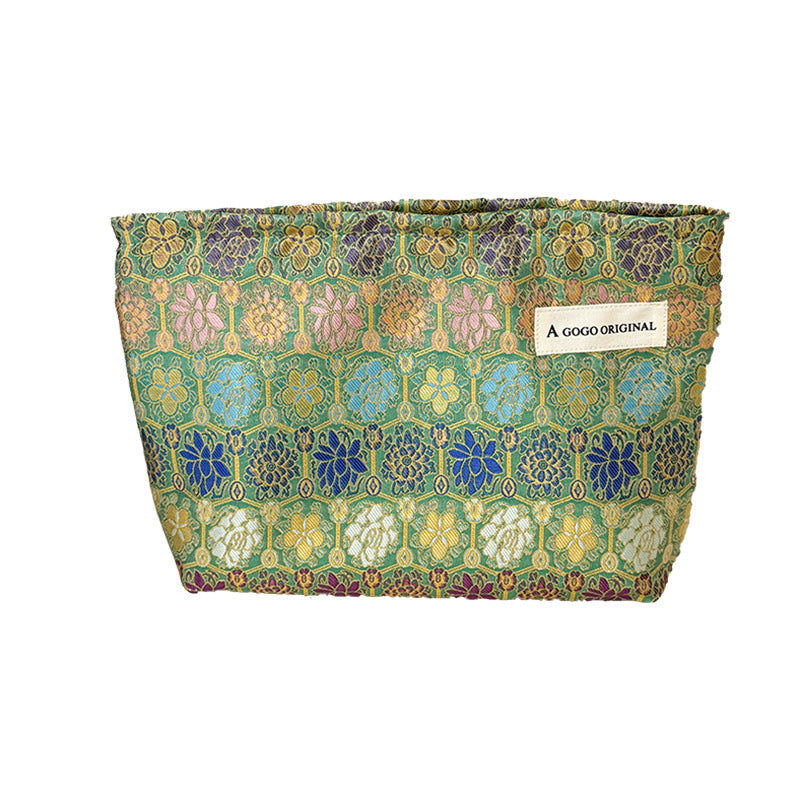 Style Artistic Portable Skin Care Buggy Ethnic Makeup Bag
