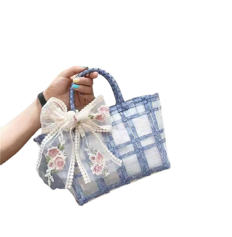 Women's Gel Gift Woven Wedding Engagement Vegetable Bags