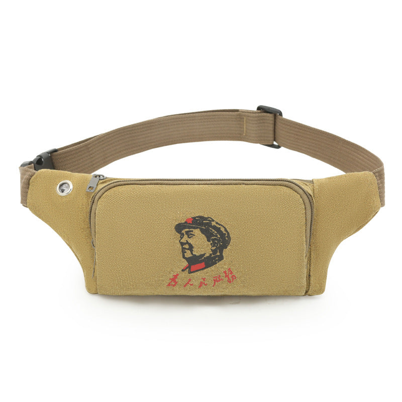 Women's & Men's & For Canvas Business Money Collection Large Men's Waist Packs