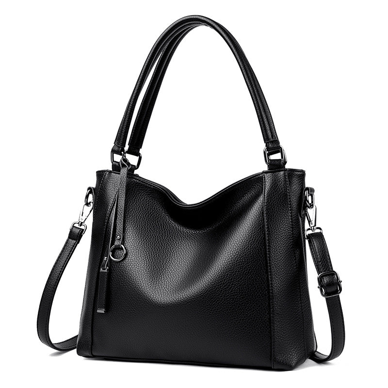 Women's Commuter Large Capacity Soft Leather Women's Shoulder Bag