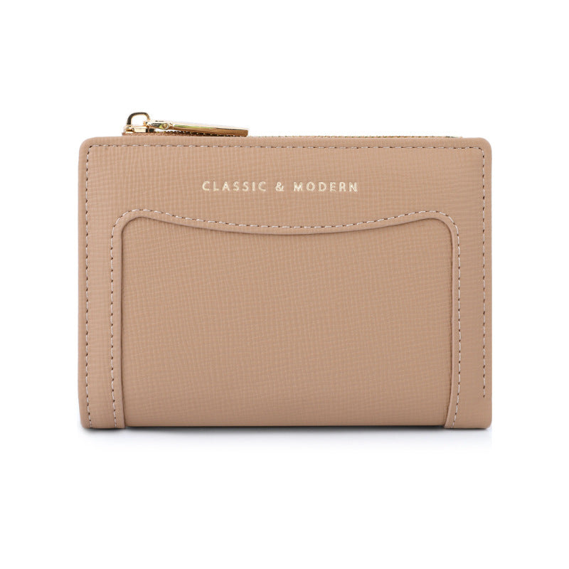 Min Wei Trade Short Design Stitching Purses