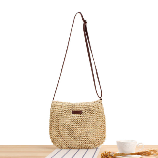 Niche Commuter Woven Korean Fashion Beach Handbags