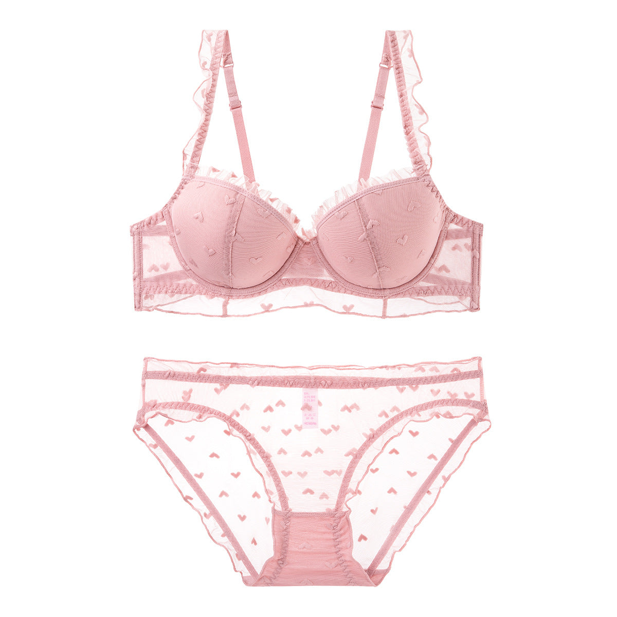 Women's Push-up Pure Desire Big Chest Breast Contracting Lingerie Sets