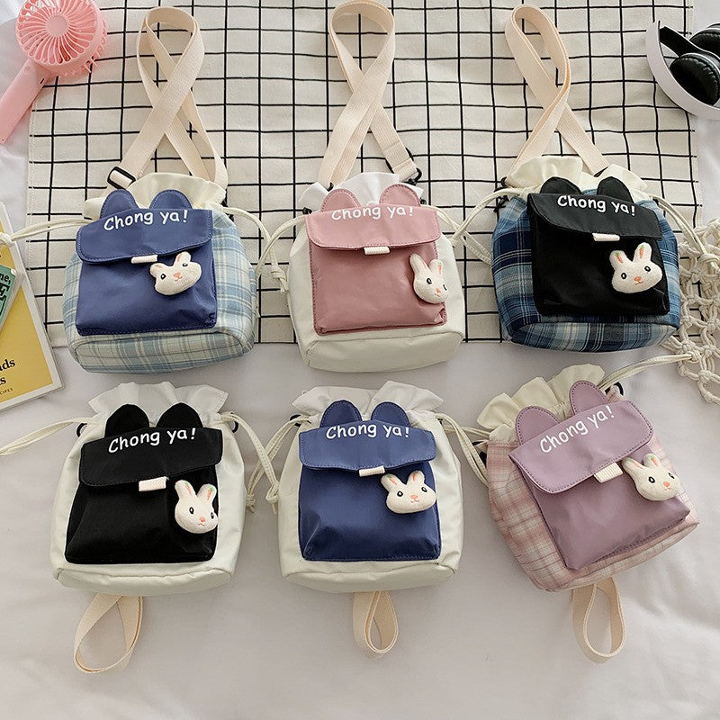 Drawstring Cute For Class Fashion Soft Shoulder Bags