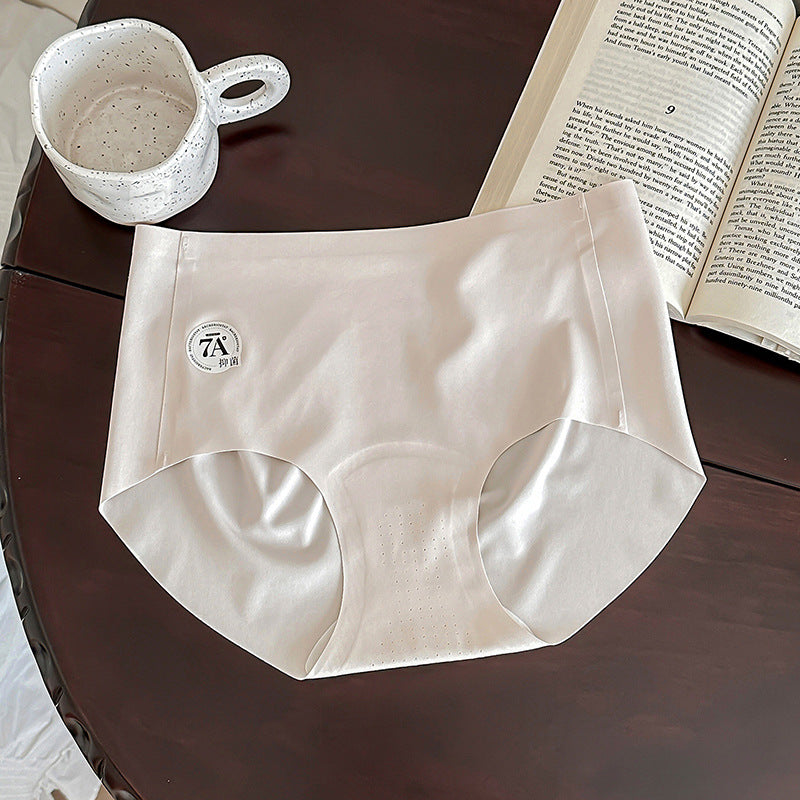 Women's Modal Crotch Nude Feel Comfortable Peach Hip Mid Panties