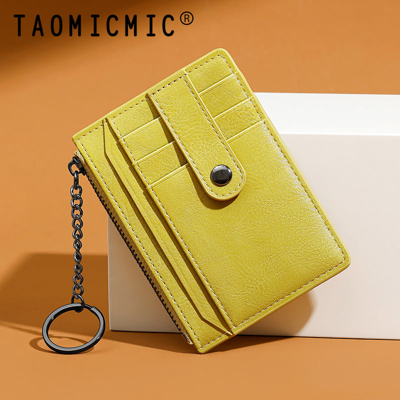 Women's Multiple Slots Good-looking Simple Large Capacity Card Holder