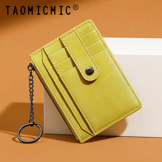 Women's Multiple Slots Good-looking Simple Large Capacity Card Holder