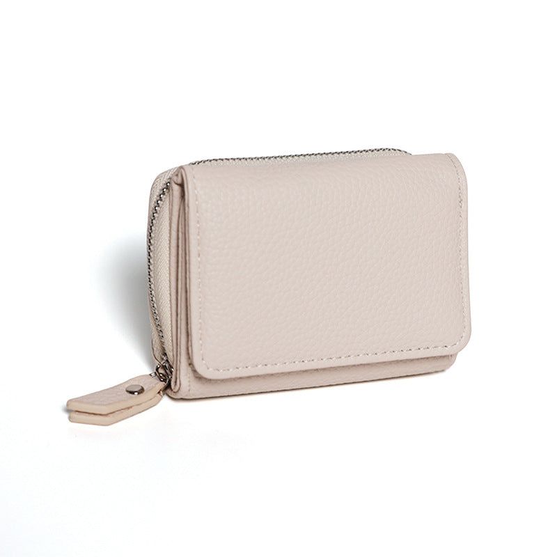 Women's Leather Tactile Feel Mini Short Large Ladies Wallets