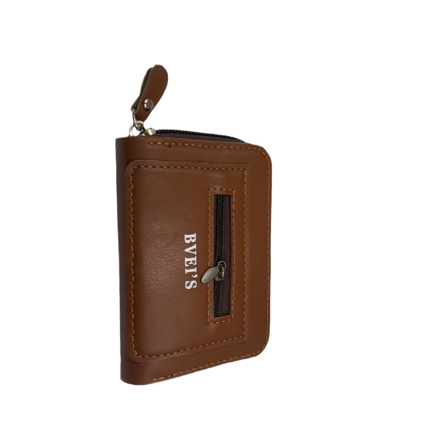 Men's Popular Expanding Document Fashion Zipper Card Holder