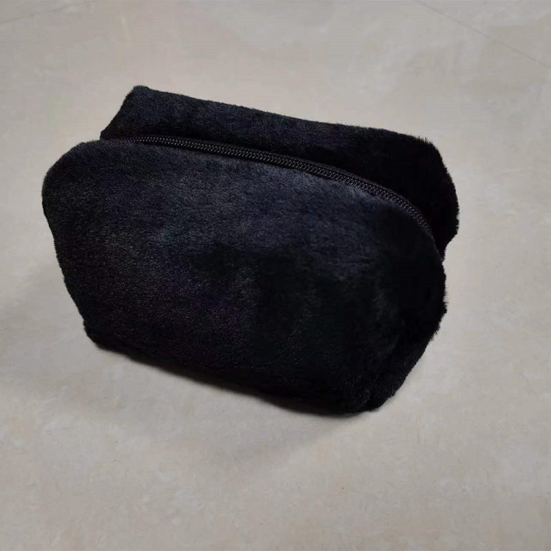 Plush Pencil Hand Candy Color Portable Cosmetic Bags