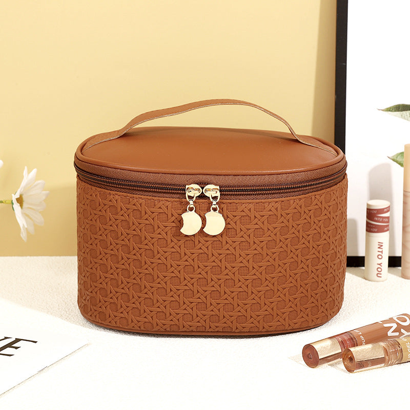Women's Simple Portable High-grade Storage Waterproof Wash Makeup Bag