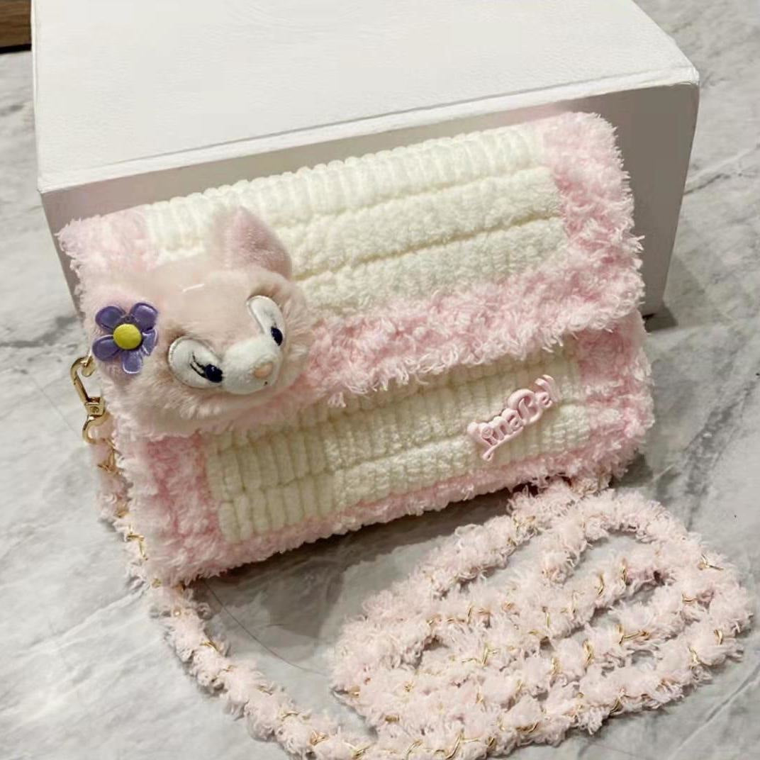Hand-woven Gift Homemade For Girlfriend Material Women's Messenger Bag