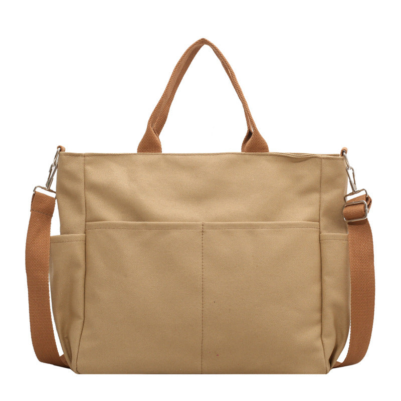 Women's Fashion Korean Style Cloth Simple Commute Women's Shoulder Bag
