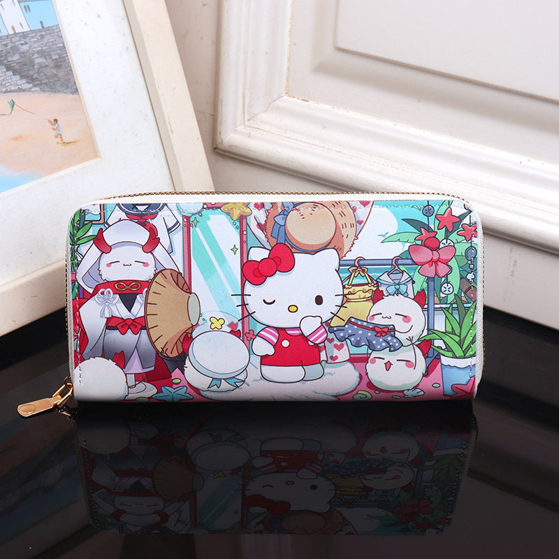 Clow Melody Cartoon Cute Zipper Soft Coin Purses