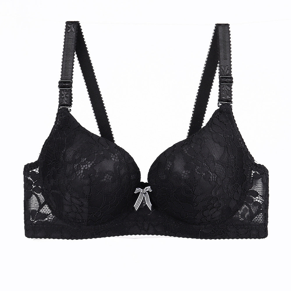 Breasts Contracting Female Lace Thin Soft Bras