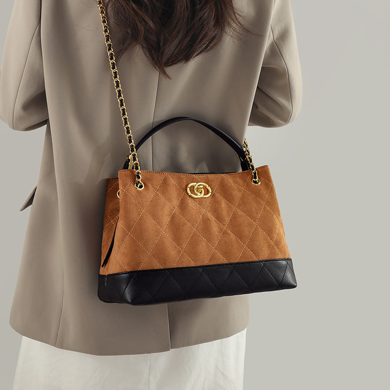 Women's Summer Genuine Leather Underarm Classic Style Tote Bags