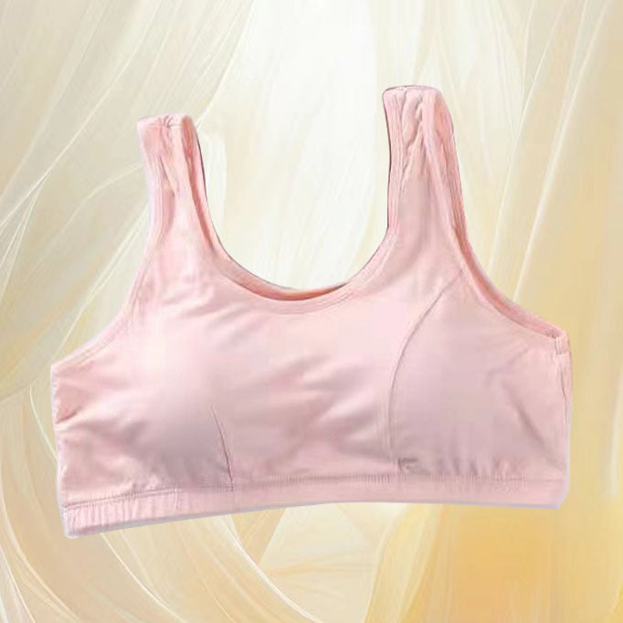 Fixed Cup Grandma Big Chest Small Bras