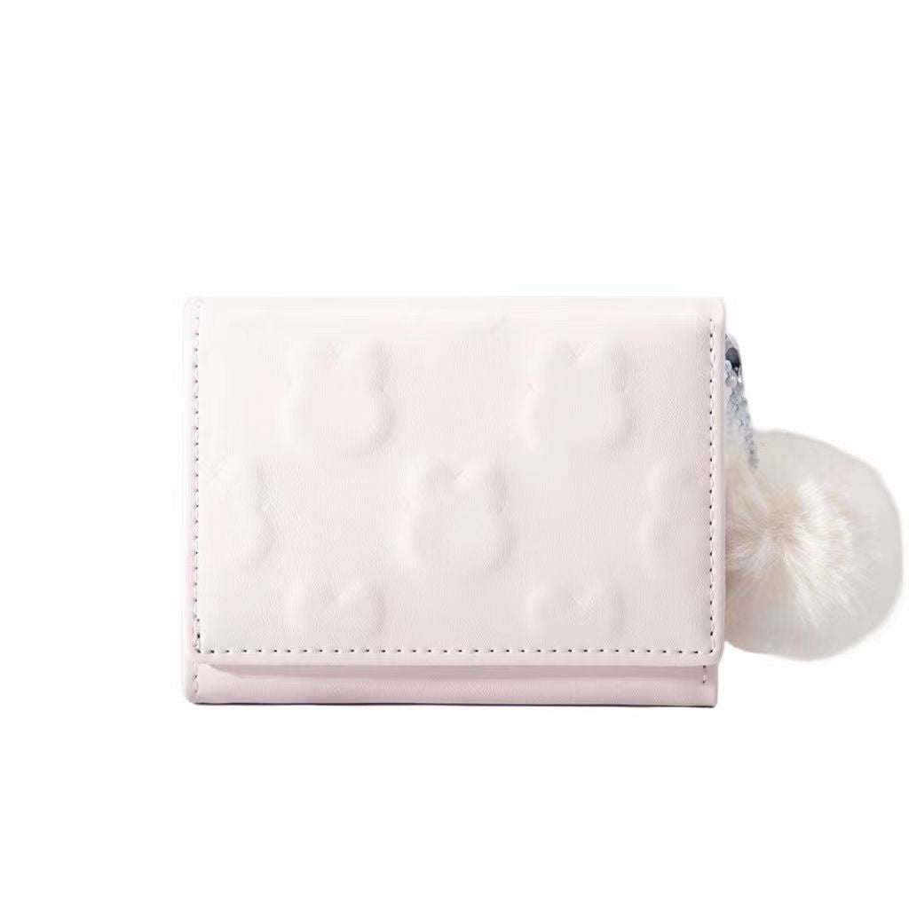 Women's Korean Rabbit Fresh Sweet Beautiful Coin Purses