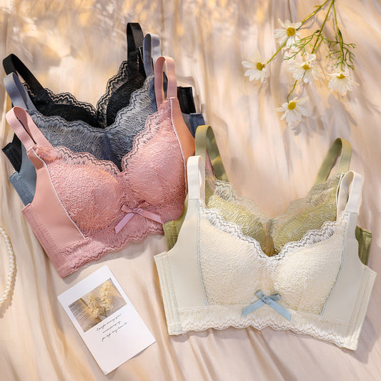 Twilight Cloud Underwear Small Chest Push Lingerie Sets