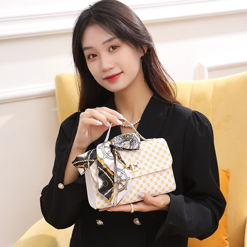 Women's Summer Simple Fashion Chain Printed Bags