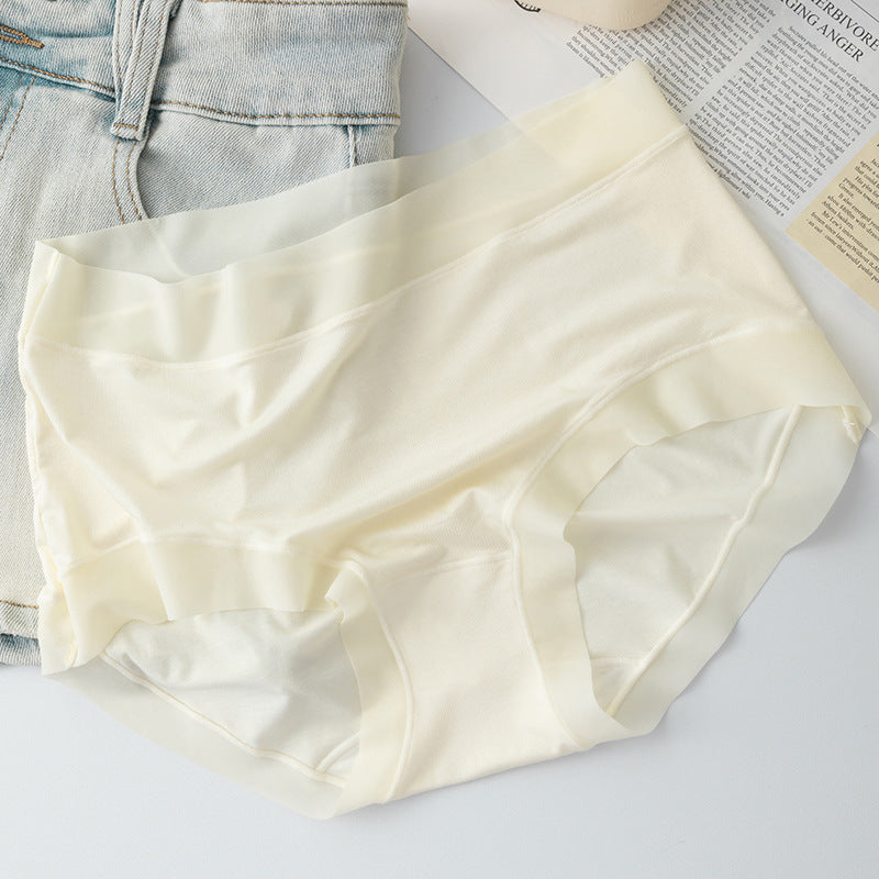 Women's Soft Underwear Mulberry Silk Antibacterial Crotch Panties