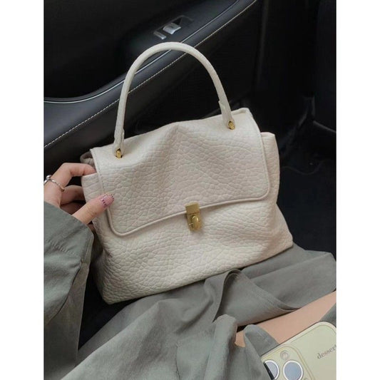 Women's Beautiful Lychee Pattern Fashion Commuter Handbags