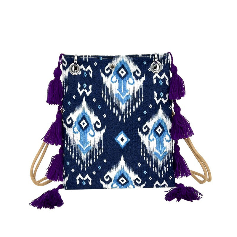 Aides Pattern Mobile Element Personality Art Ethnic Women's Messenger Bag