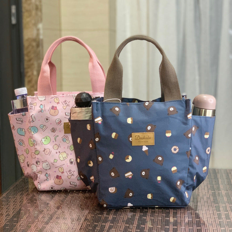 With Tissue Waterproof Thermal Insulation Large Handbags