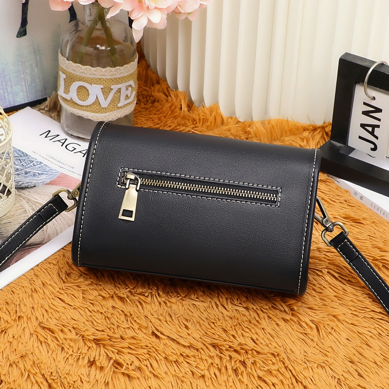 Slouchy Versatile New Women's Leather Underarm Bags