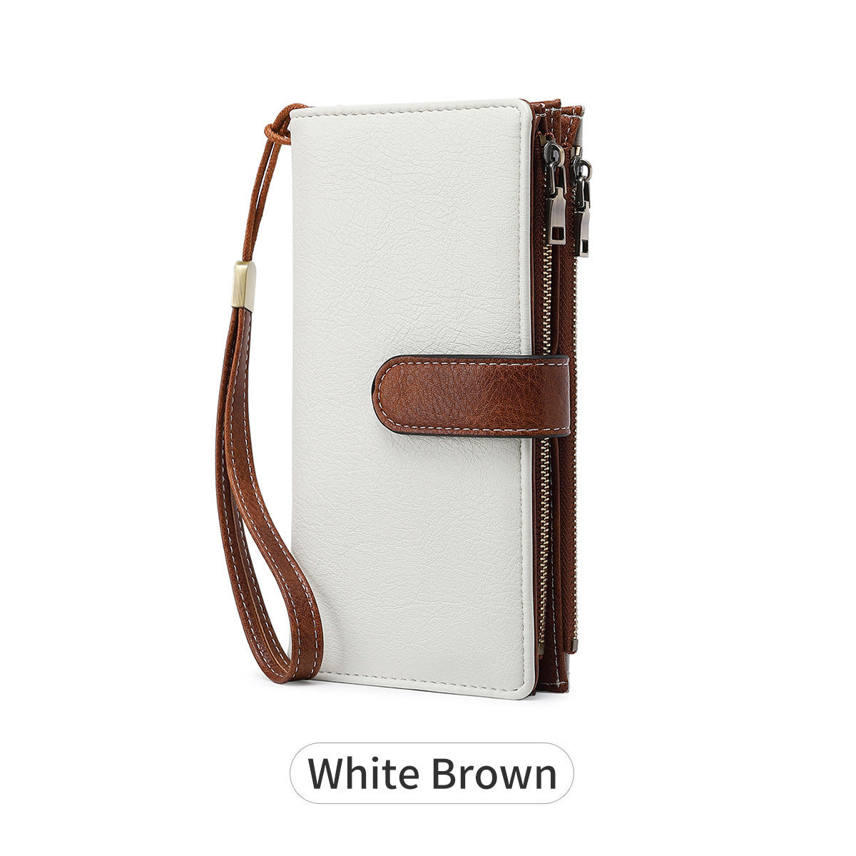 Stylish Women's Swiping Vintage Zipper Long Ladies Wallet