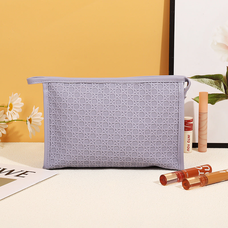 Women's Simple Portable High-grade Storage Waterproof Wash Makeup Bag